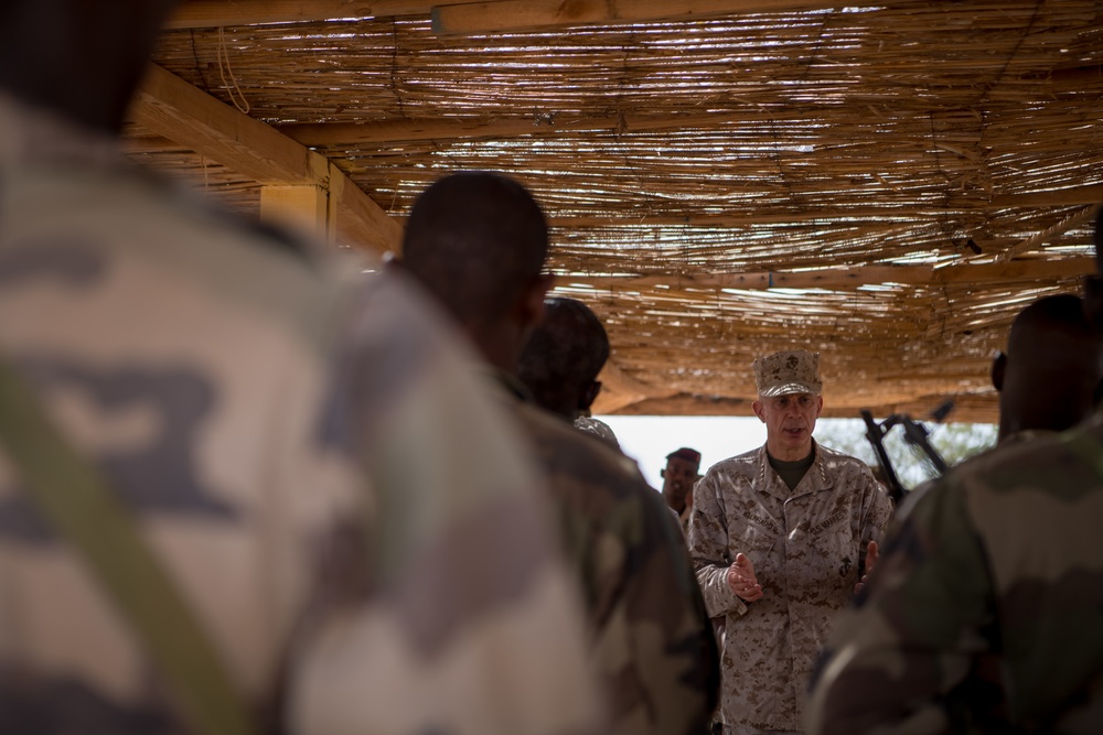 AFRICOM Commander visits Djiboutian RIB