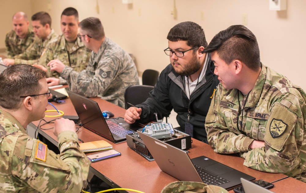 Network Defenders train at Cyber Shield 19