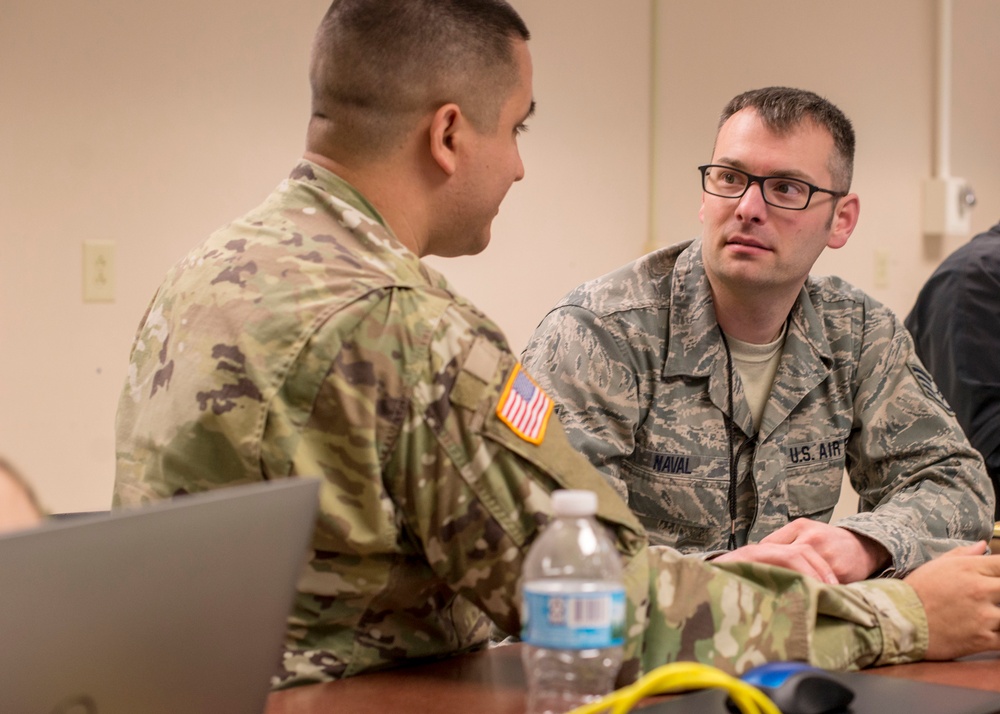 Network Defenders train at Cyber Shield 19