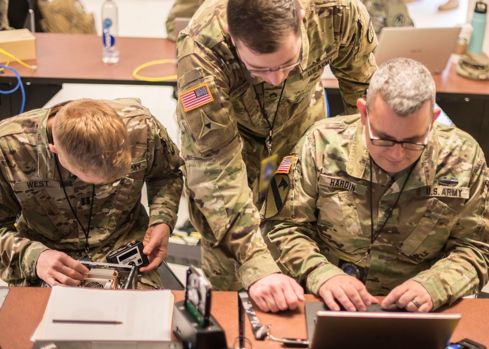 Network Defenders train at Cyber Shield 19