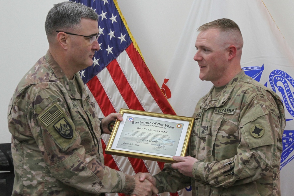Pate Named Sustainer of The Week