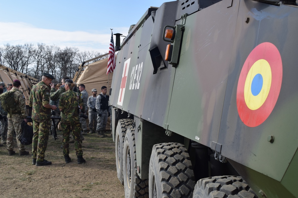 Vigorous Warrior 19 puts Ramstein airmen at the focal point of largest-ever NATO medical exercise