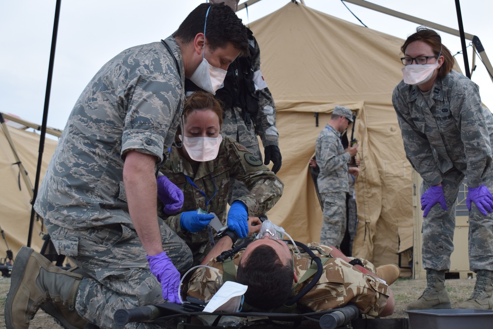 Vigorous Warrior 19 puts Ramstein airmen at the focal point of largest-ever NATO medical exercise