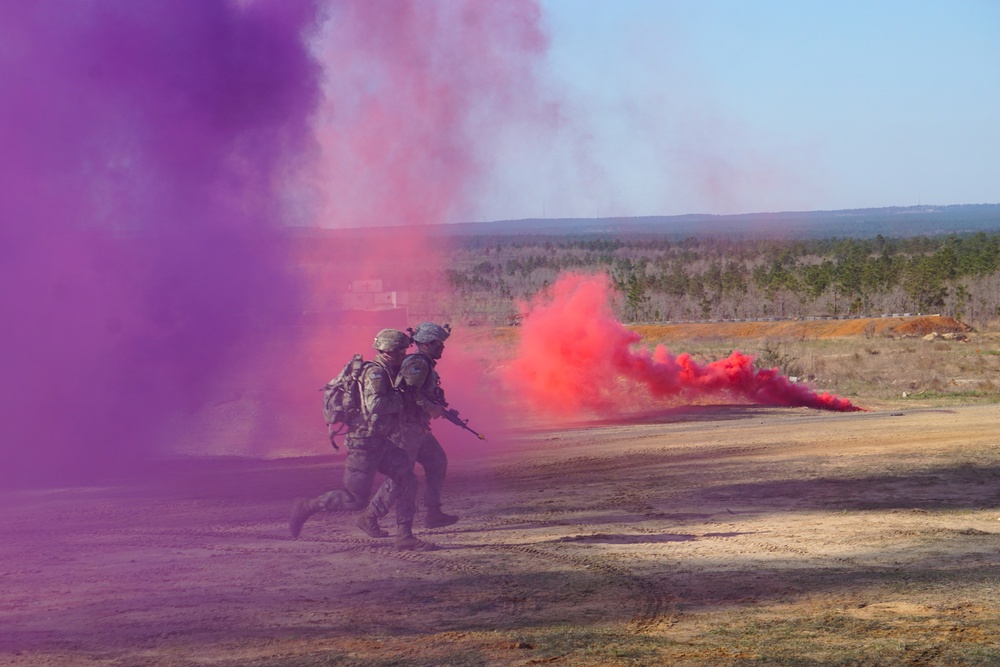 1st Brigade Combat Team Conducts Company CALFEX Lanes on Fort Bragg