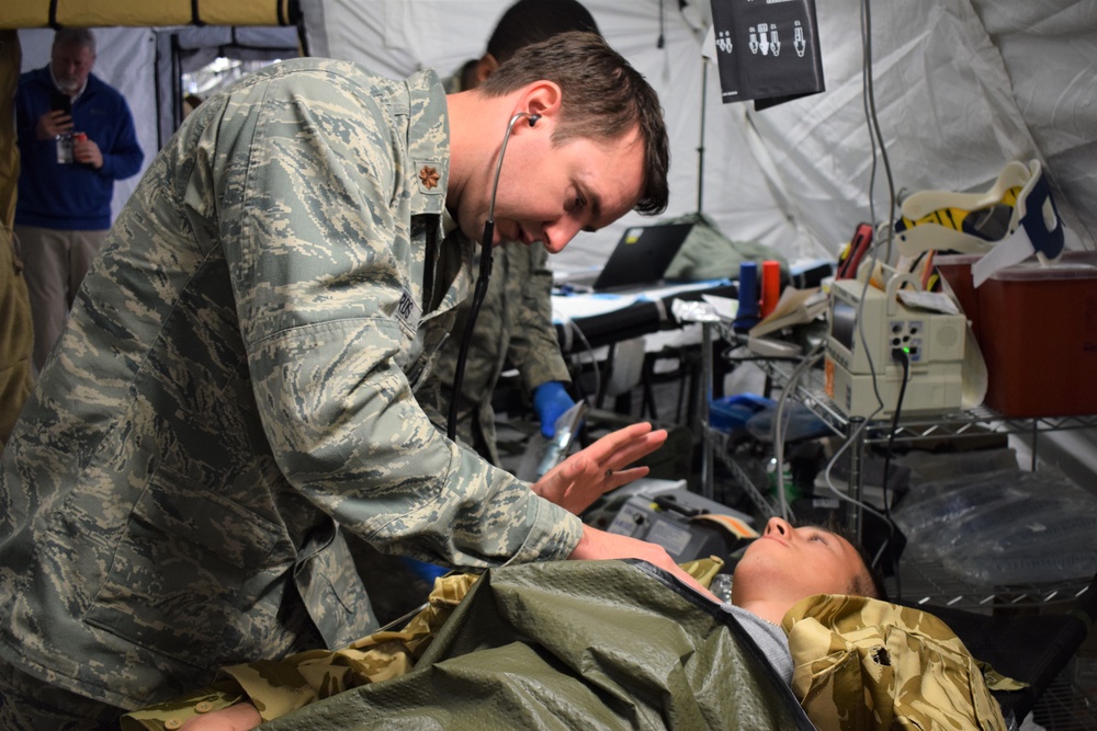 Vigorous Warrior 19 puts Ramstein airmen at the focal point of largest-ever NATO medical exercise