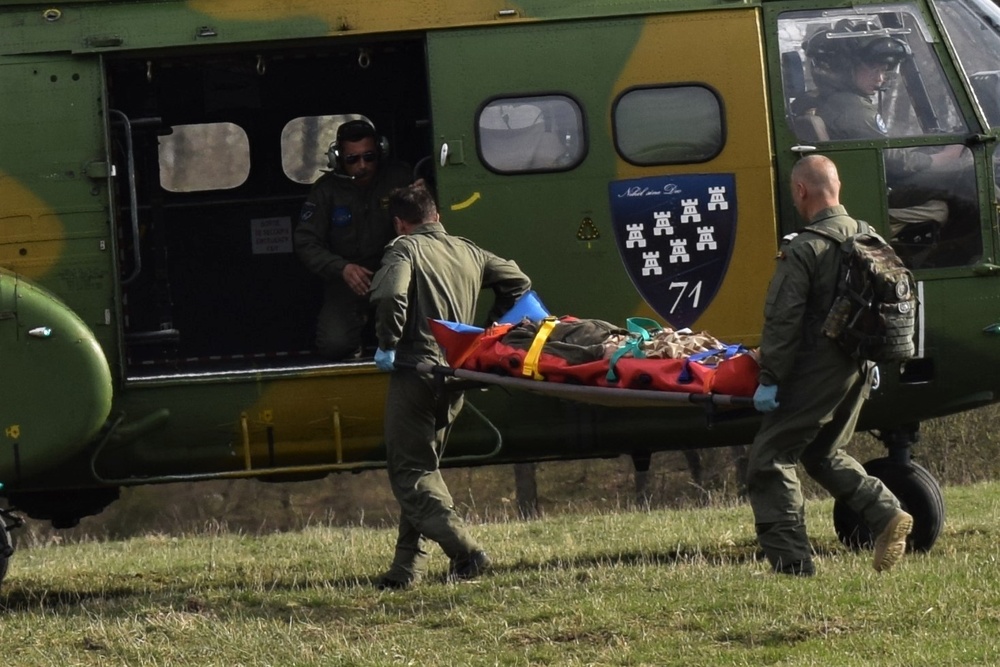 Vigorous Warrior 19 puts Ramstein airmen at the focal point of largest-ever NATO medical exercise