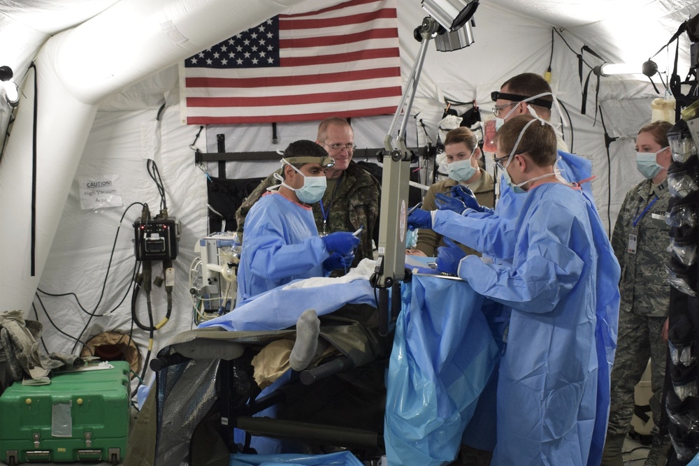 Vigorous Warrior 19 puts Ramstein airmen at the focal point of largest-ever NATO medical exercise