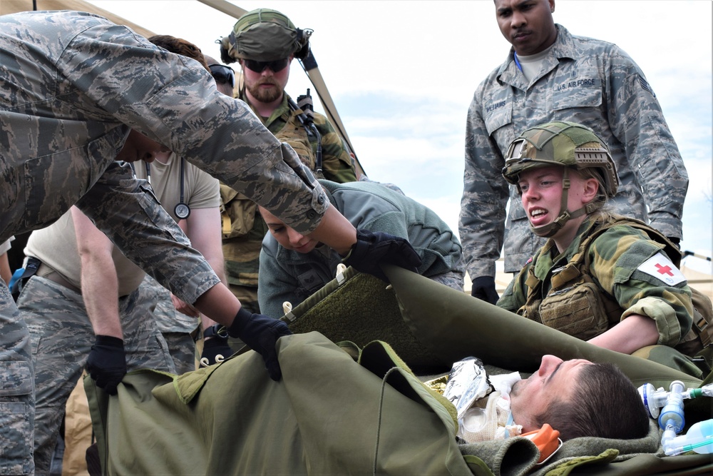 Vigorous Warrior 19 puts Ramstein airmen at the focal point of largest-ever NATO medical exercise