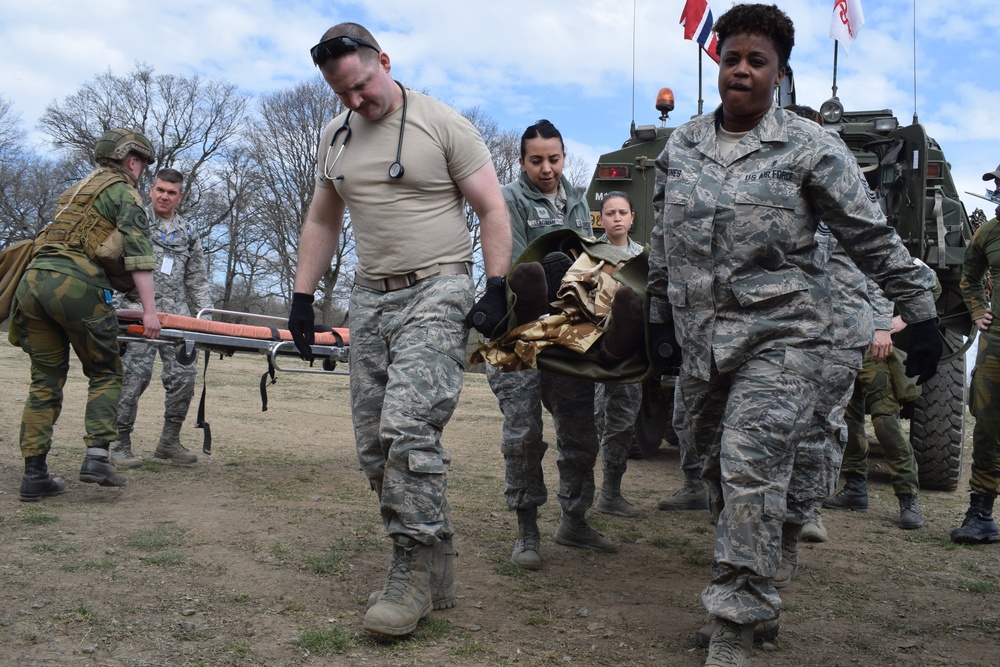 Vigorous Warrior 19 puts Ramstein airmen at the focal point of largest-ever NATO medical exercise