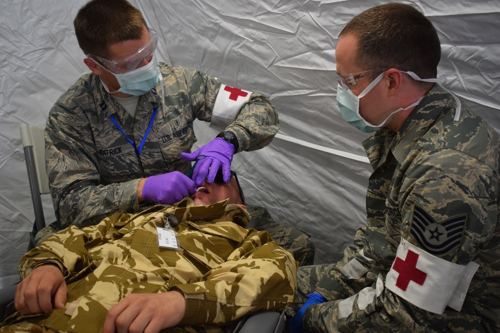 Vigorous Warrior 19 puts Ramstein airmen at the focal point of largest-ever NATO medical exercise