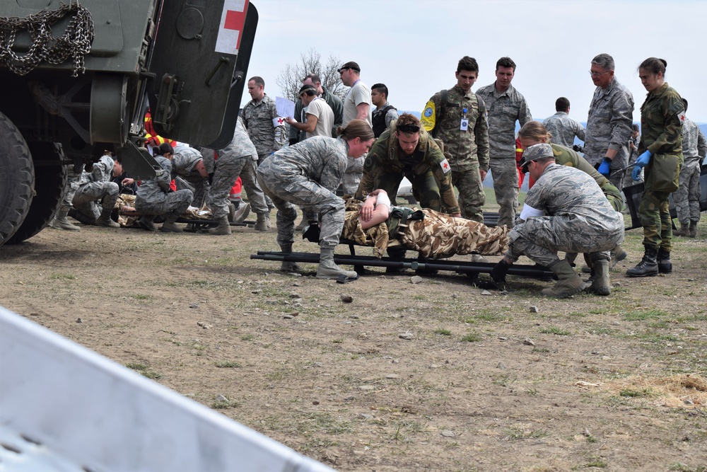 Vigorous Warrior 19 puts Ramstein airmen at the focal point of largest-ever NATO medical exercise