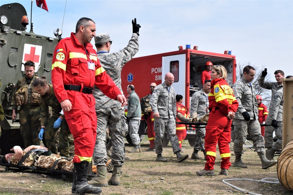 Vigorous Warrior 19 puts Ramstein airmen at the focal point of largest-ever NATO medical exercise