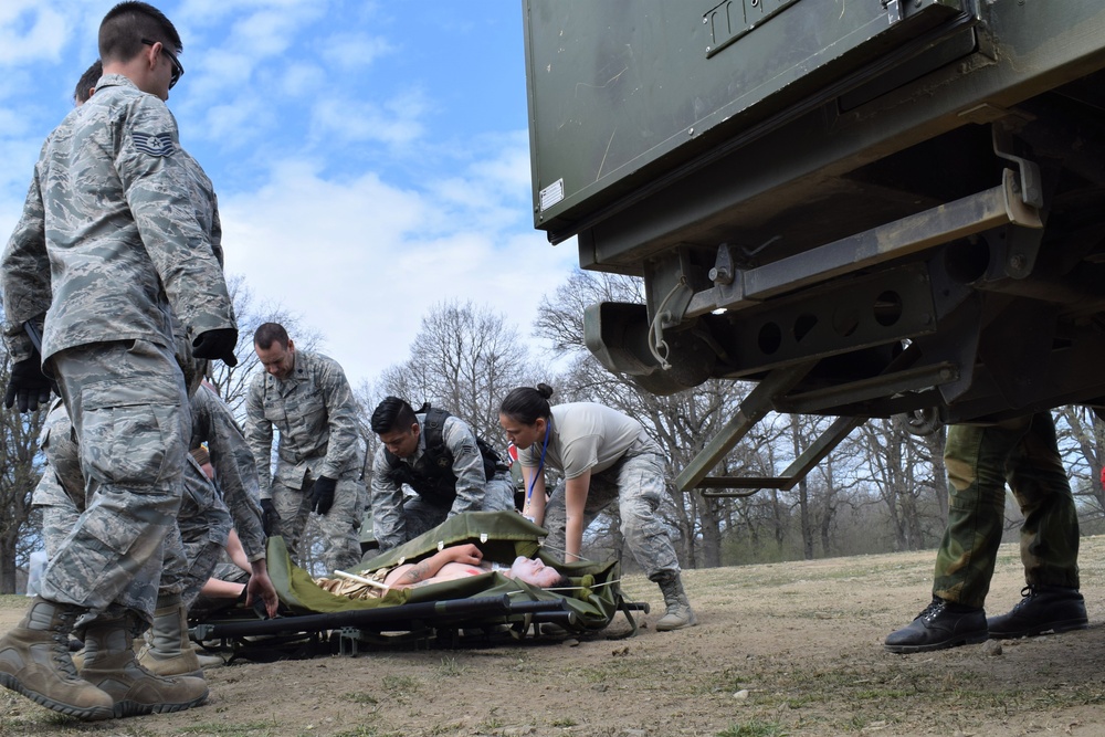 Vigorous Warrior 19 puts Ramstein airmen at the focal point of largest-ever NATO medical exercise