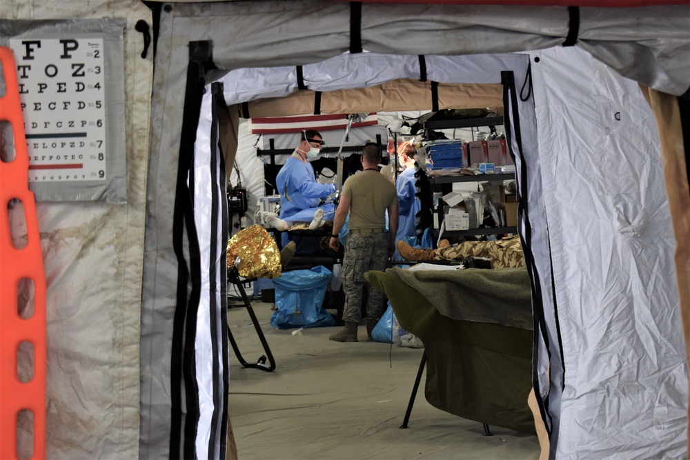 Vigorous Warrior 19 puts Ramstein airmen at the focal point of largest-ever NATO medical exercise