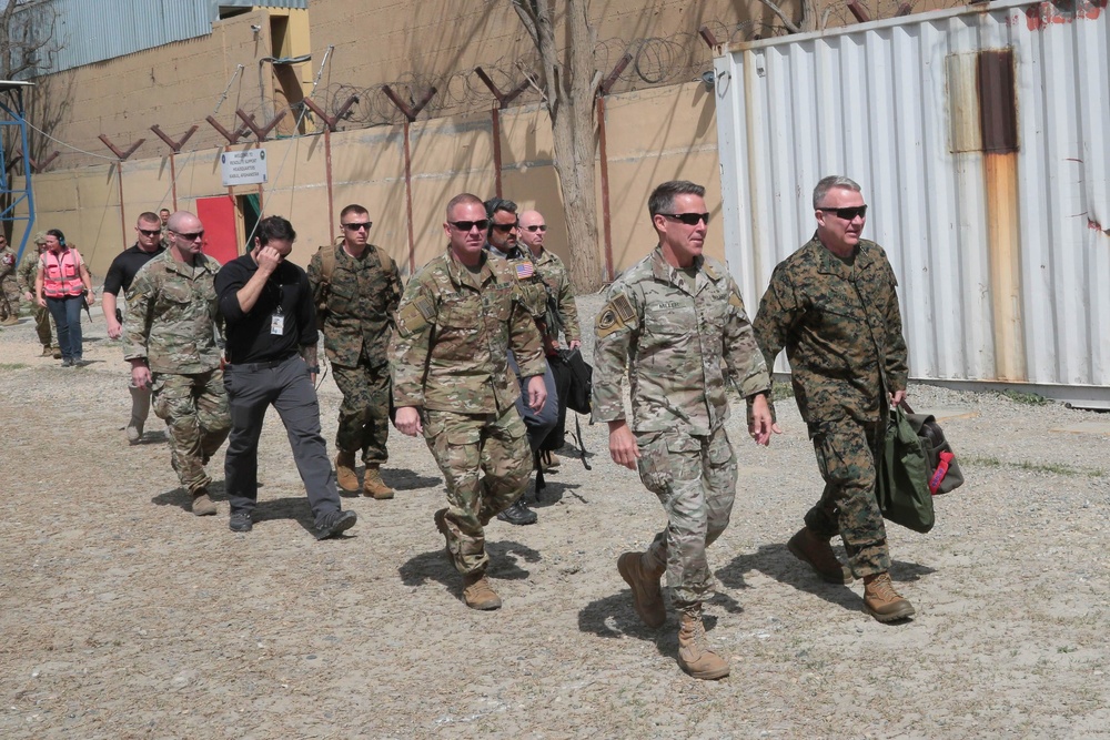 USCENTCOM commander visits Kabul, Afghanistan