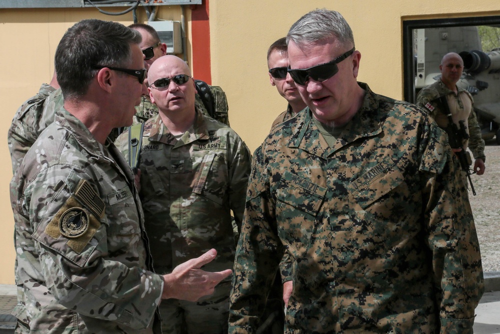 USCENTCOM commander visits Kabul, Afghanistan