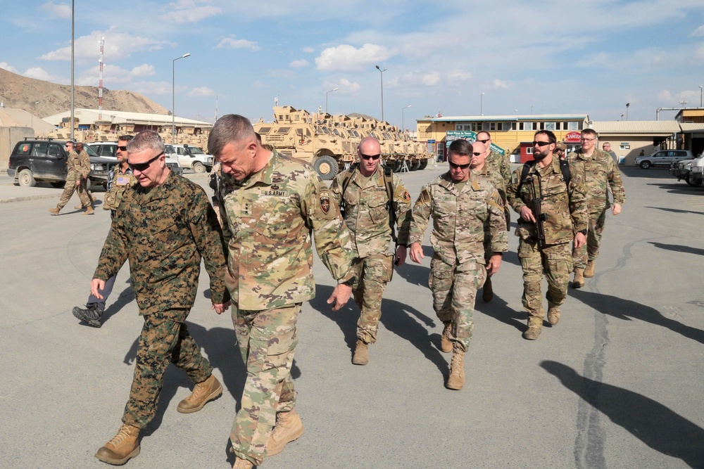 U.S. Central Command commander tours Raqqah