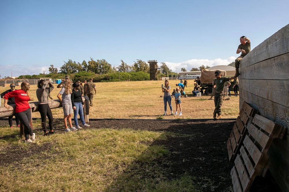 Wahine warriors - MCBH spouses trade places