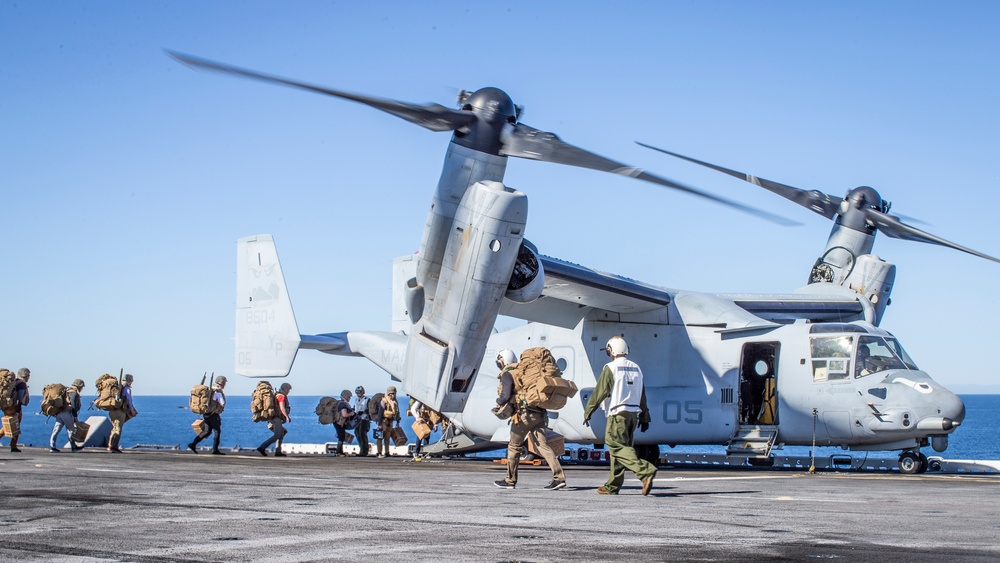 11th MEU Forward Command Element Launch