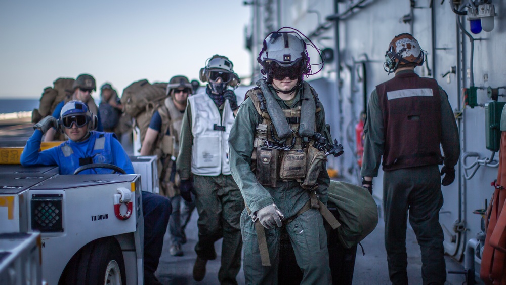 11th MEU Forward Command Element Launch