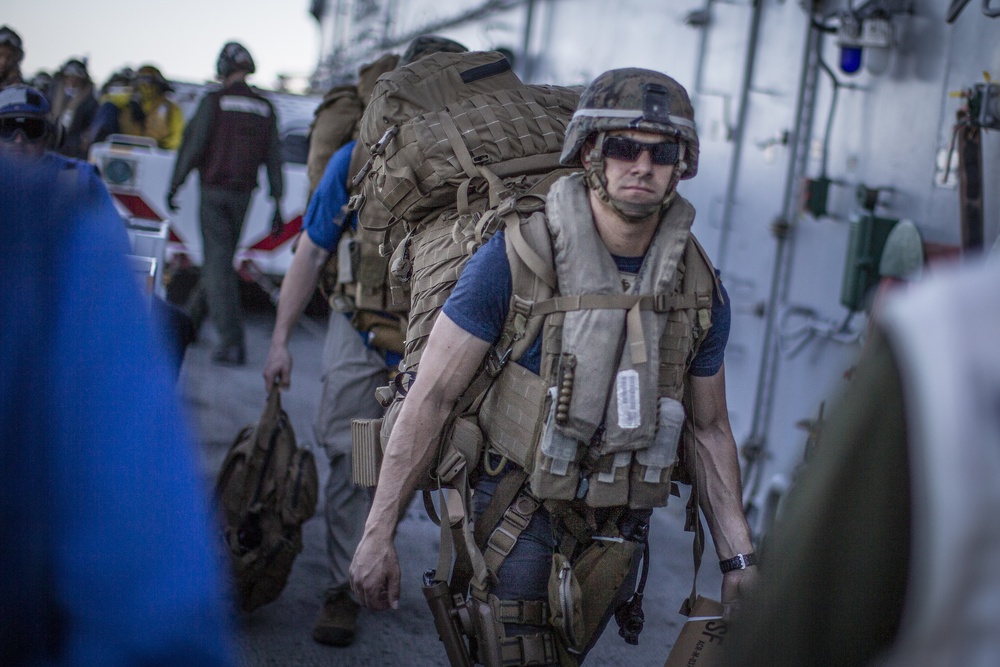 11th MEU Forward Command Element Launch