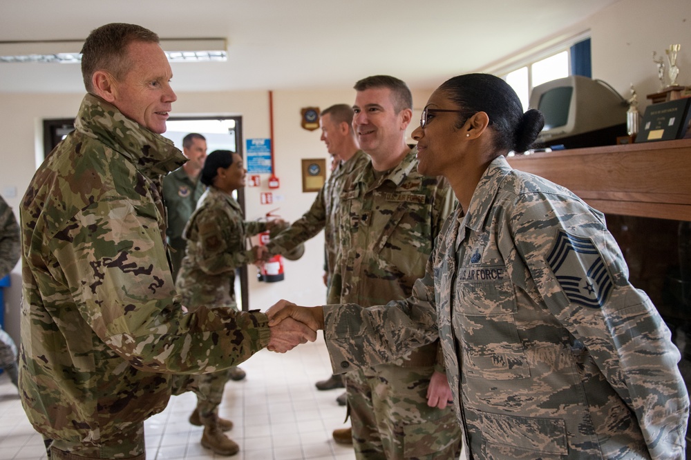 8th AF commander visits during BTF