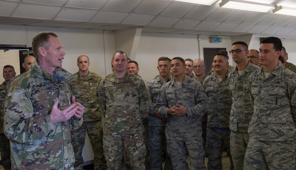 8th AF commander visits during BTF