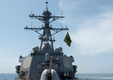 Sailors transit the foc’s’le