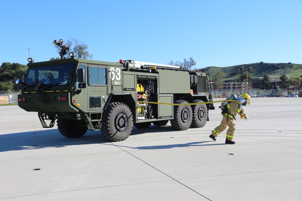 The Corps’ new fire truck is rolling toward FOC
