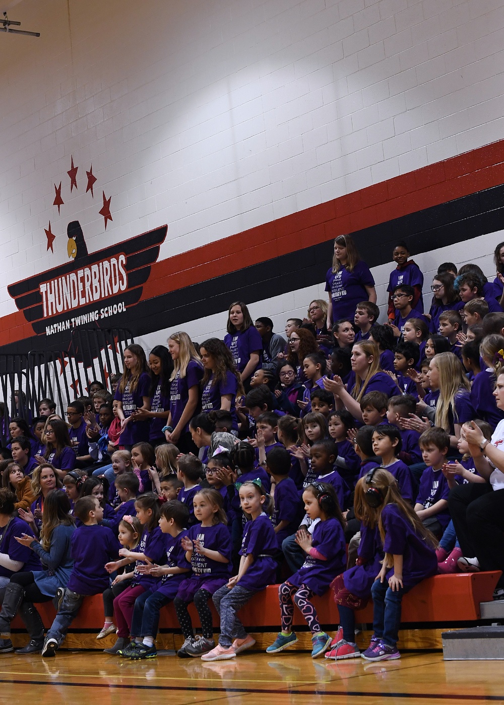 Staff, students celebrate Month of the Military Child