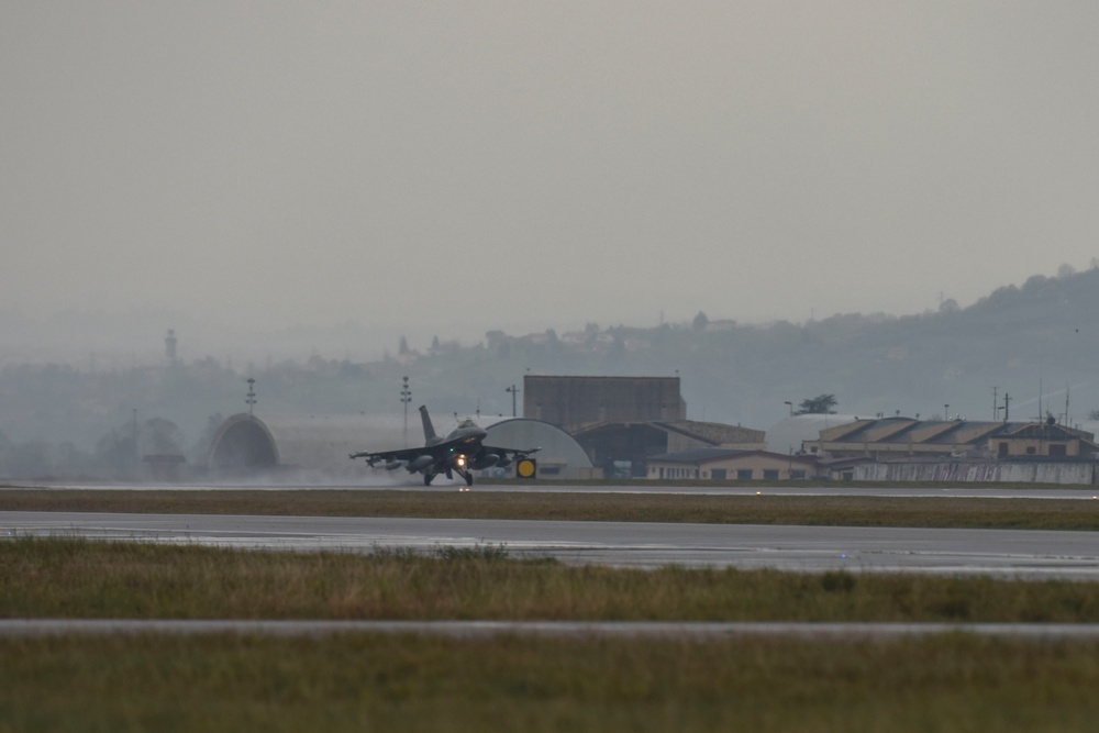 555th Fighter Squadron Returns from African Lion