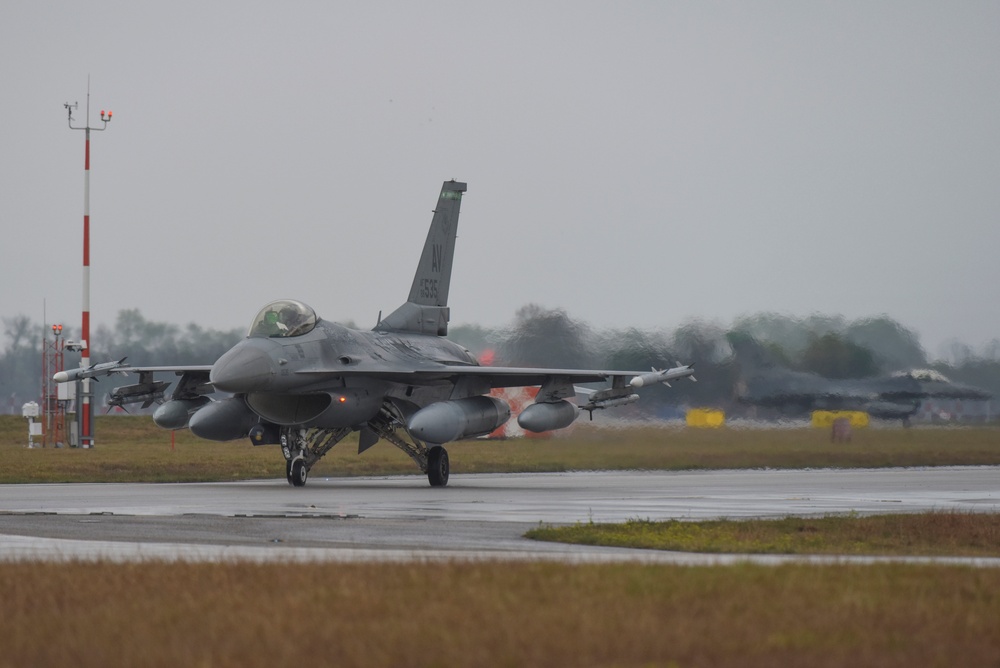 555th Fighter Squadron Returns from African Lion