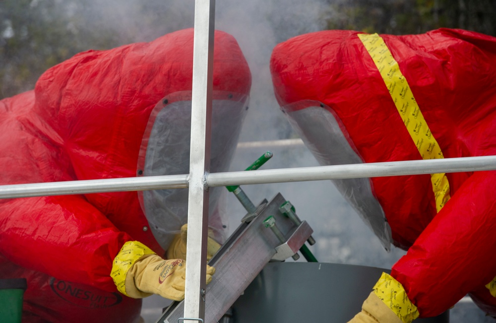 2019 Fort McCoy Vigilant Triad exercise included simulated HAZMAT response, CP Railroad support