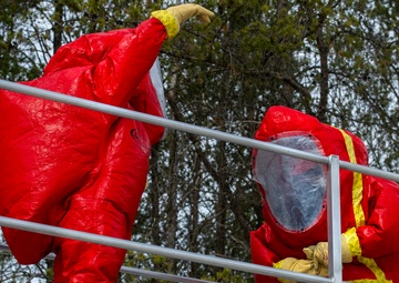 2019 Fort McCoy Vigilant Triad exercise included simulated HAZMAT response, CP Railroad support