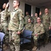 152nd Brigade Engineer Battalion NCOs participate in induction ceremony