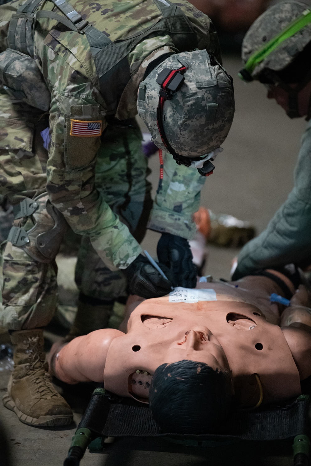 West Virginia Army National Guard Combat Medics Train at Camp Dawson