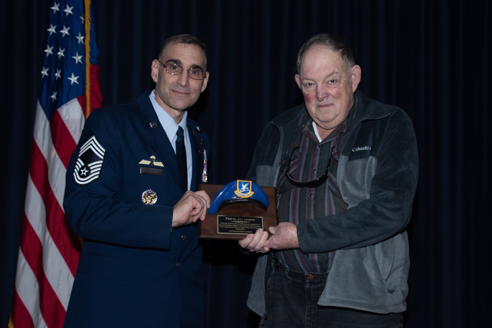 Chief Master Sgt. Michael Del Soldato retires from the 152nd Security Forces Squadron