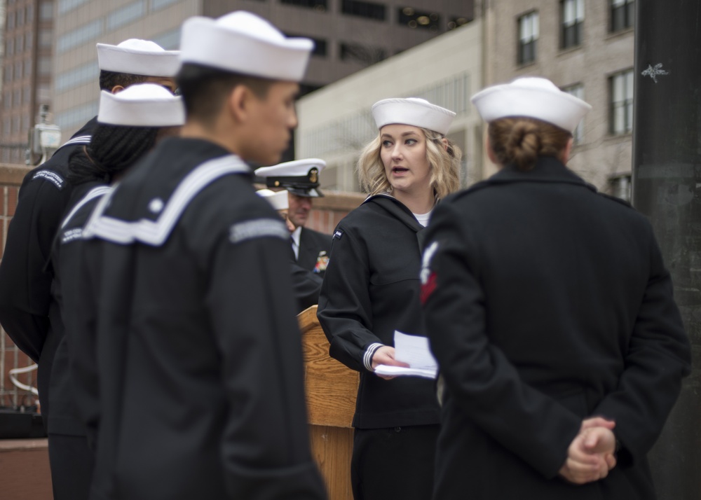 Boston Flag Raising Ceremony