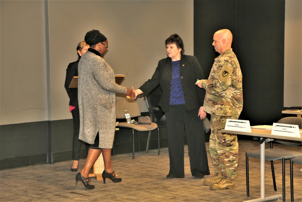 Fort McCoy members recognized by IMCOM Readiness Directorate director for excellence