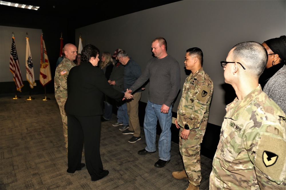 Fort McCoy members recognized by IMCOM Readiness Directorate director for excellence