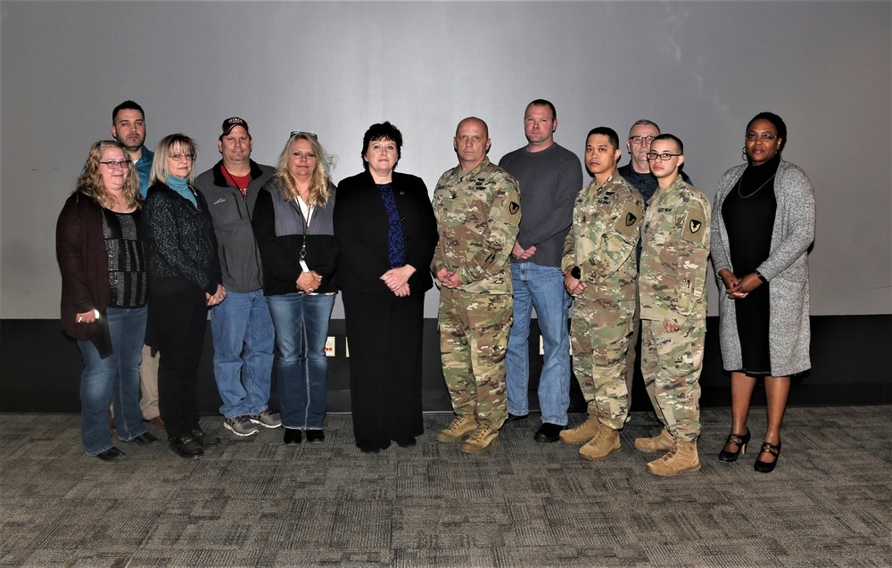 Fort McCoy members recognized by IMCOM Readiness Directorate director for excellence