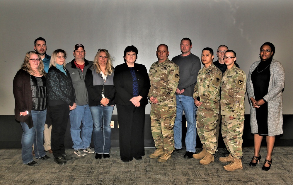 Fort McCoy members recognized by IMCOM Readiness Directorate director for excellence