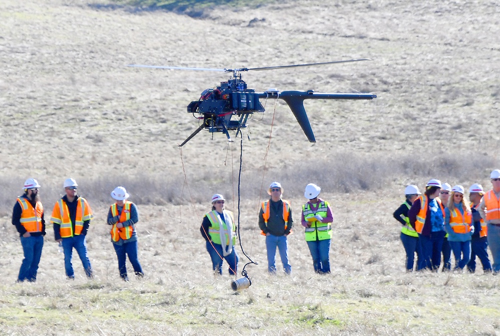 Drone using LIDAR