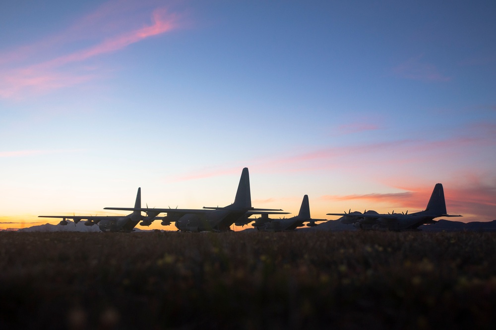 KC-130J Hercules Conduct Austere Planning