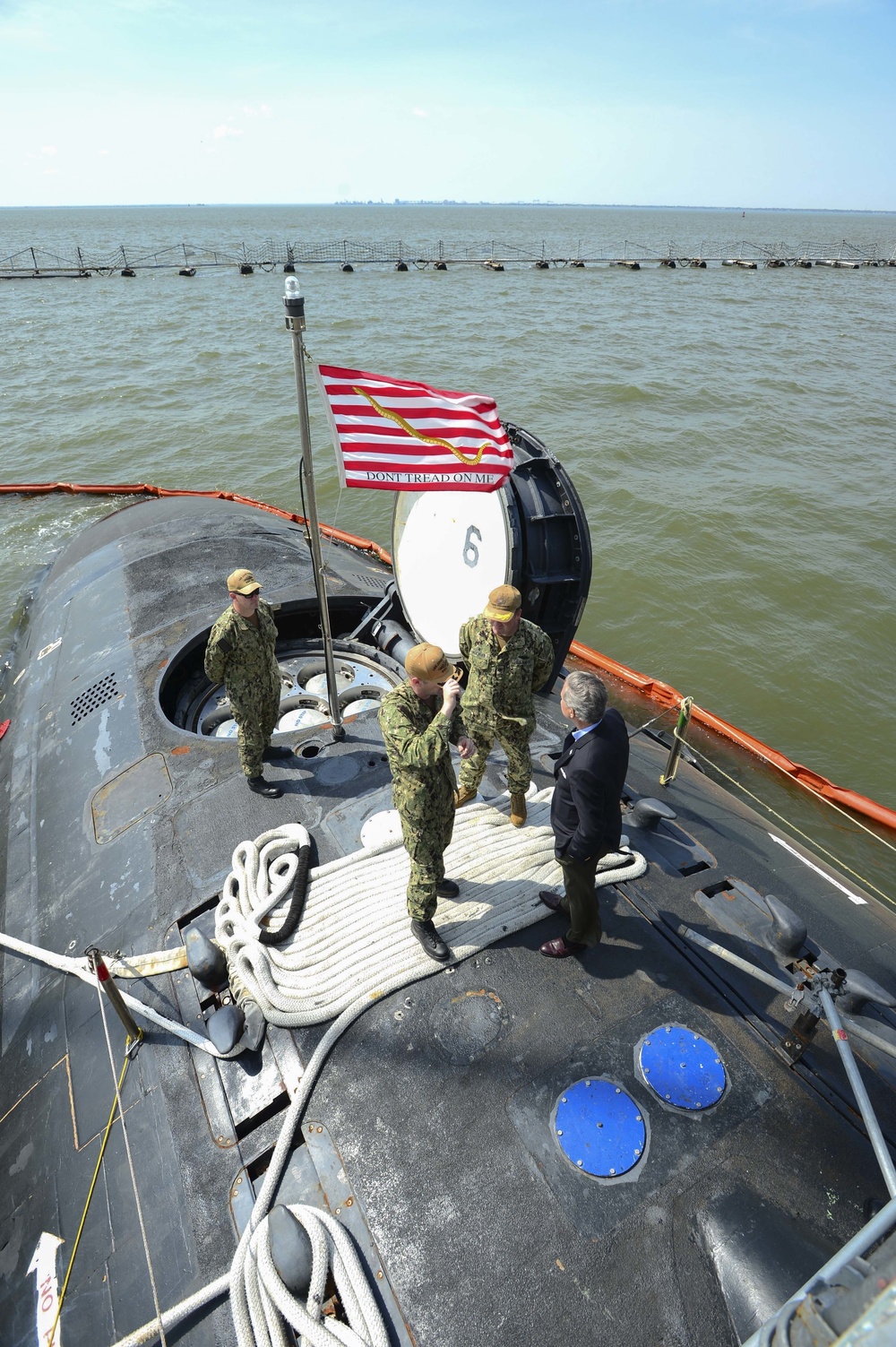 JWR Tour with Assistant Secretary of the Navy