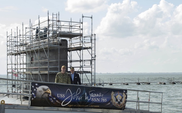 JWR Tour with Assistant Secretary of the Navy