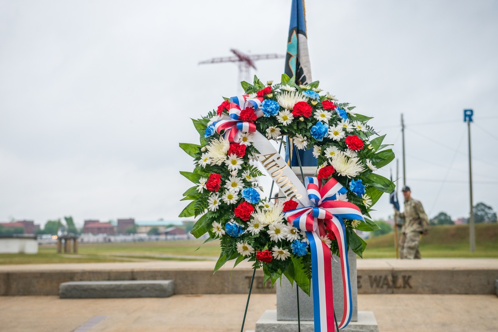 Airborne Graduation and Wreath Laying