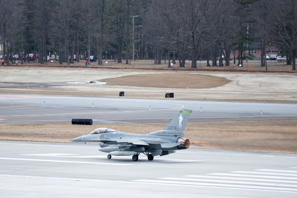 Vermont F-16s Viper Out