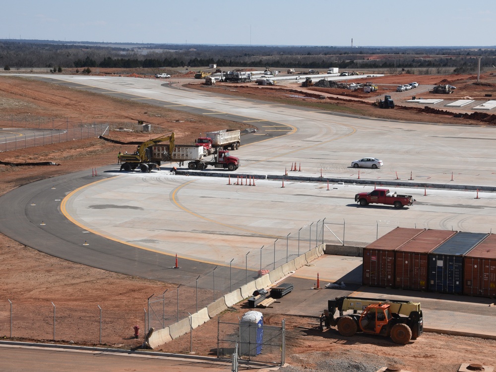 KC-46 Maintenance Campus construction progress