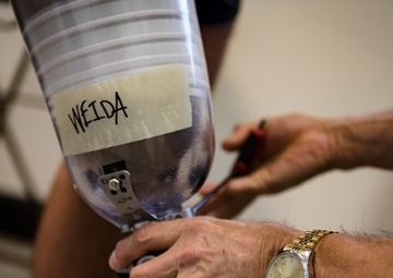 'Amputee Extraordinaire' remains fit to fight